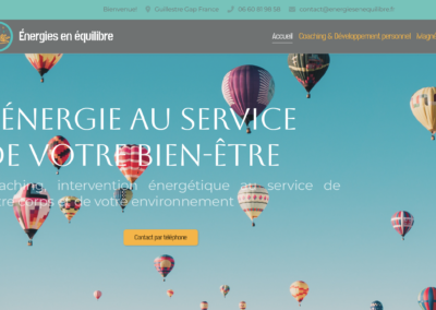 Site internet energies en equilibre